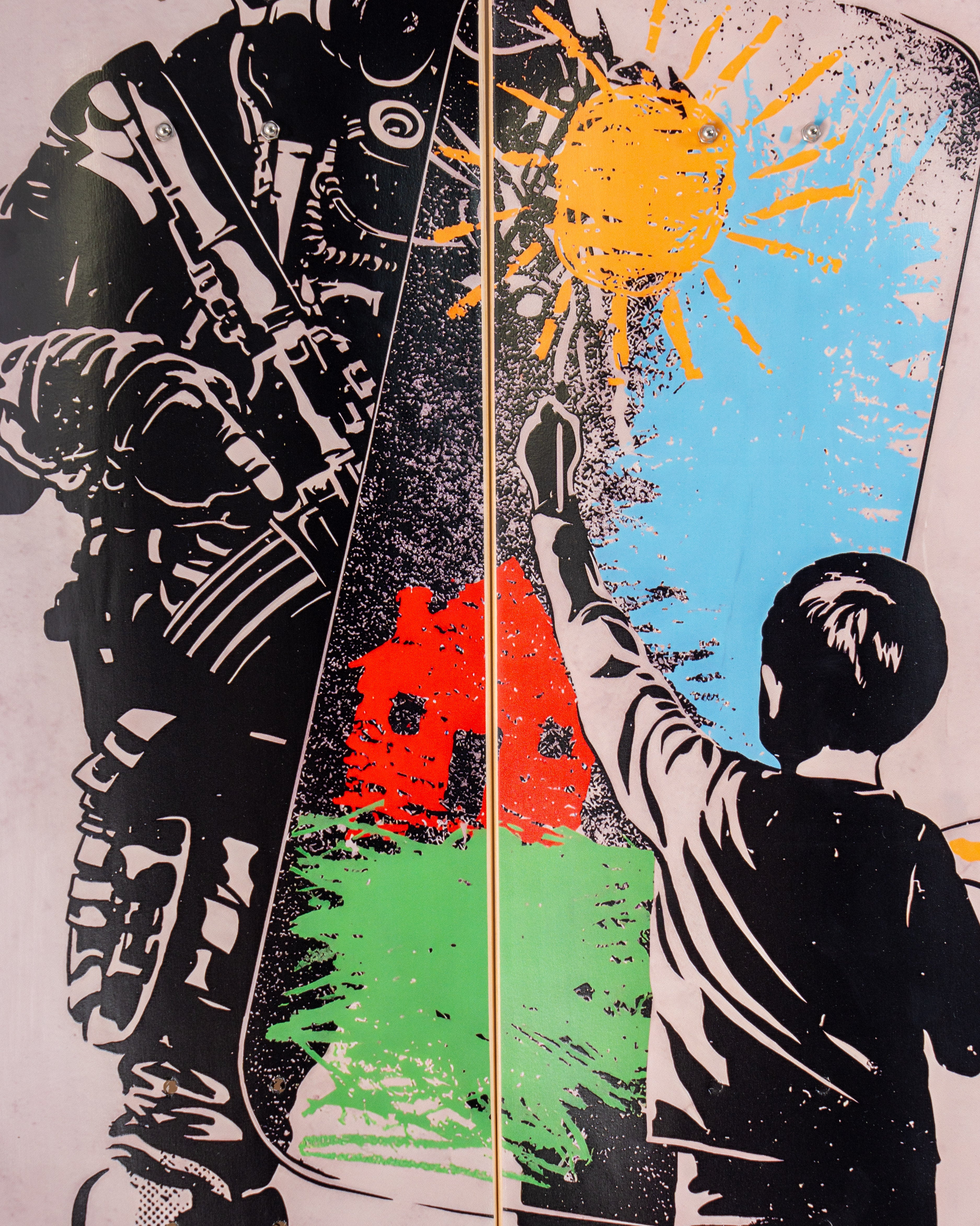 MILITARY CHILD ART BANKSY