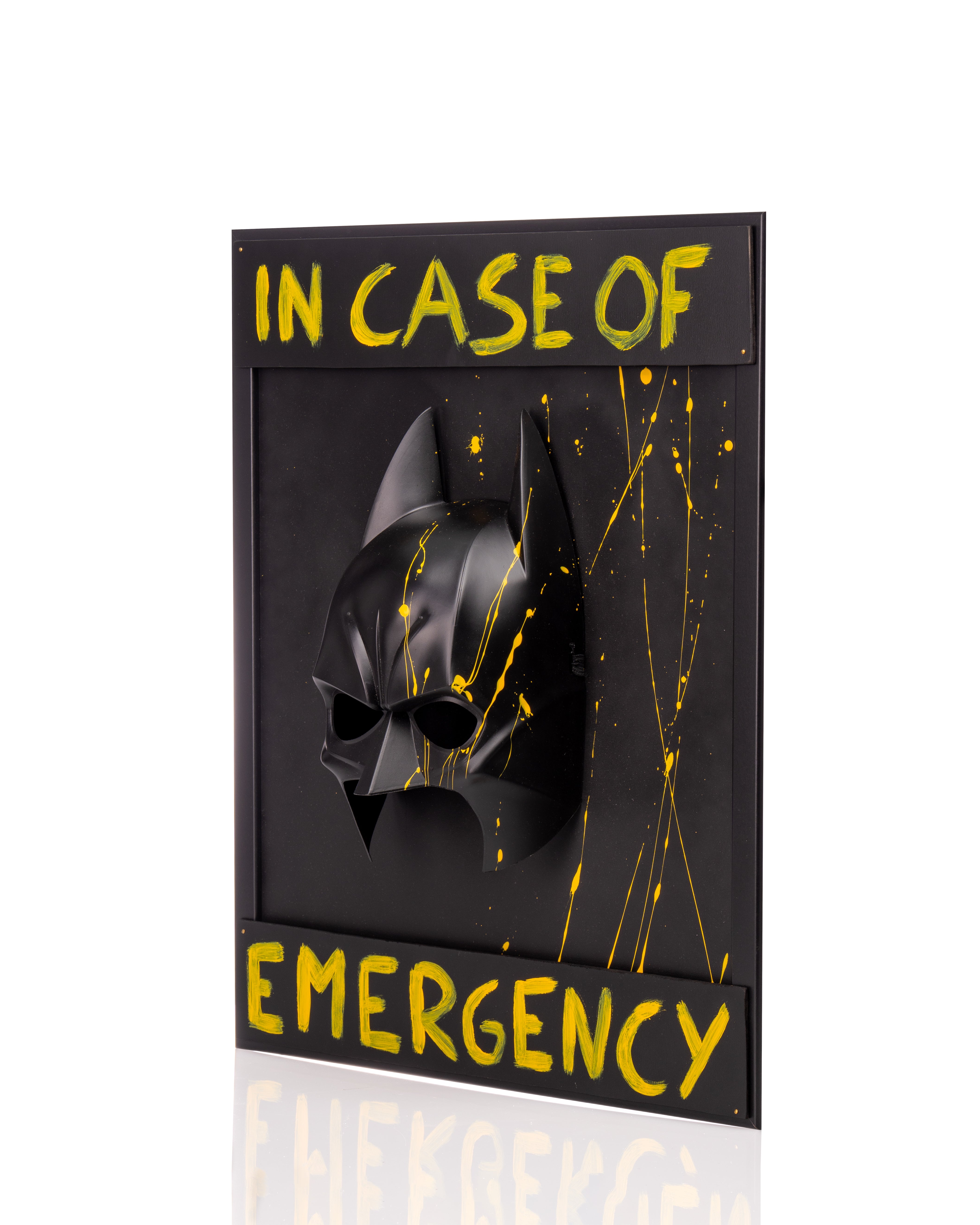 BATMAN IN CASE OF EMERGENCY YELLOW