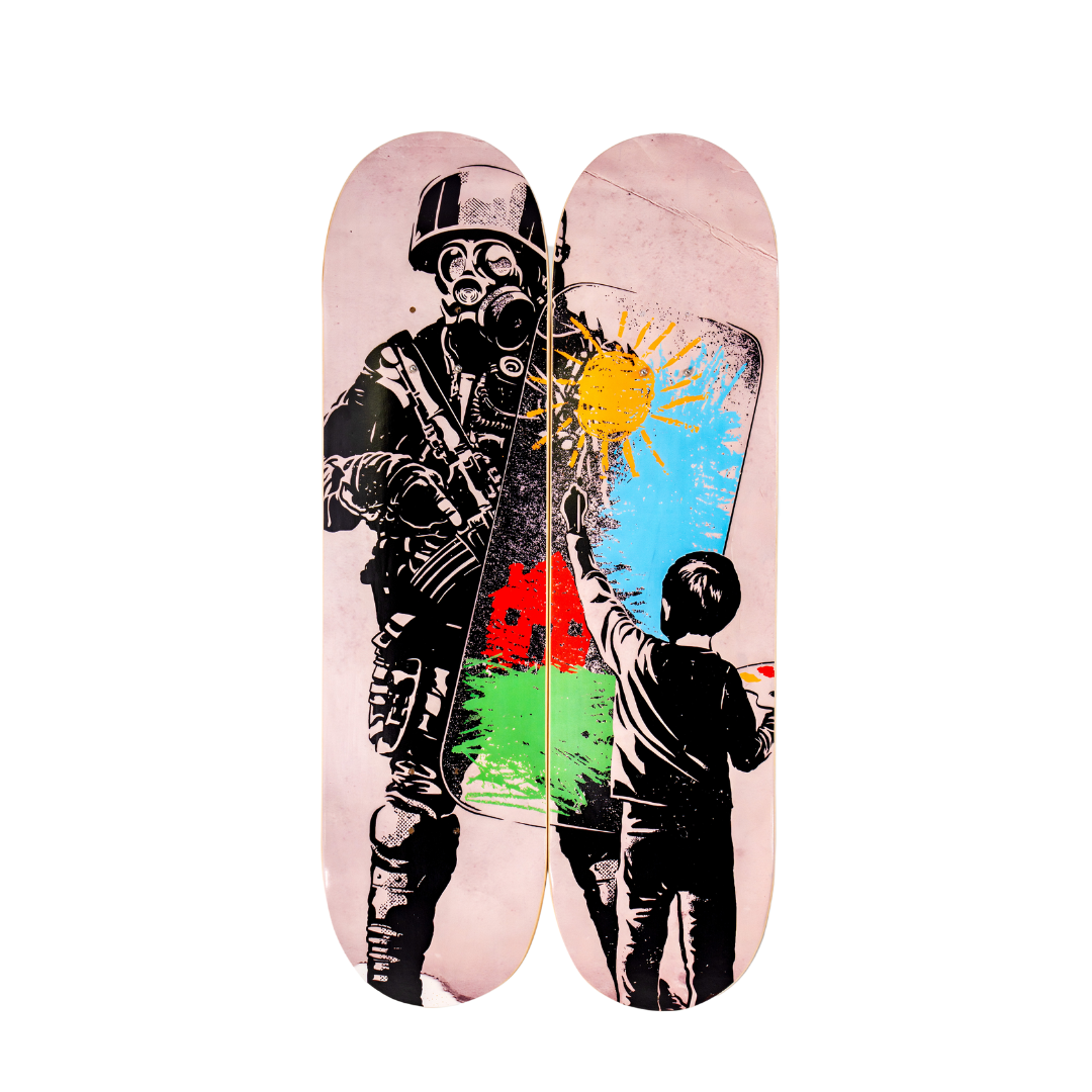 MILITARY CHILD ART BANKSY